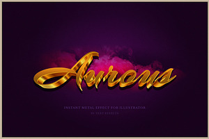 Aurous - Text Styles for Illustrator