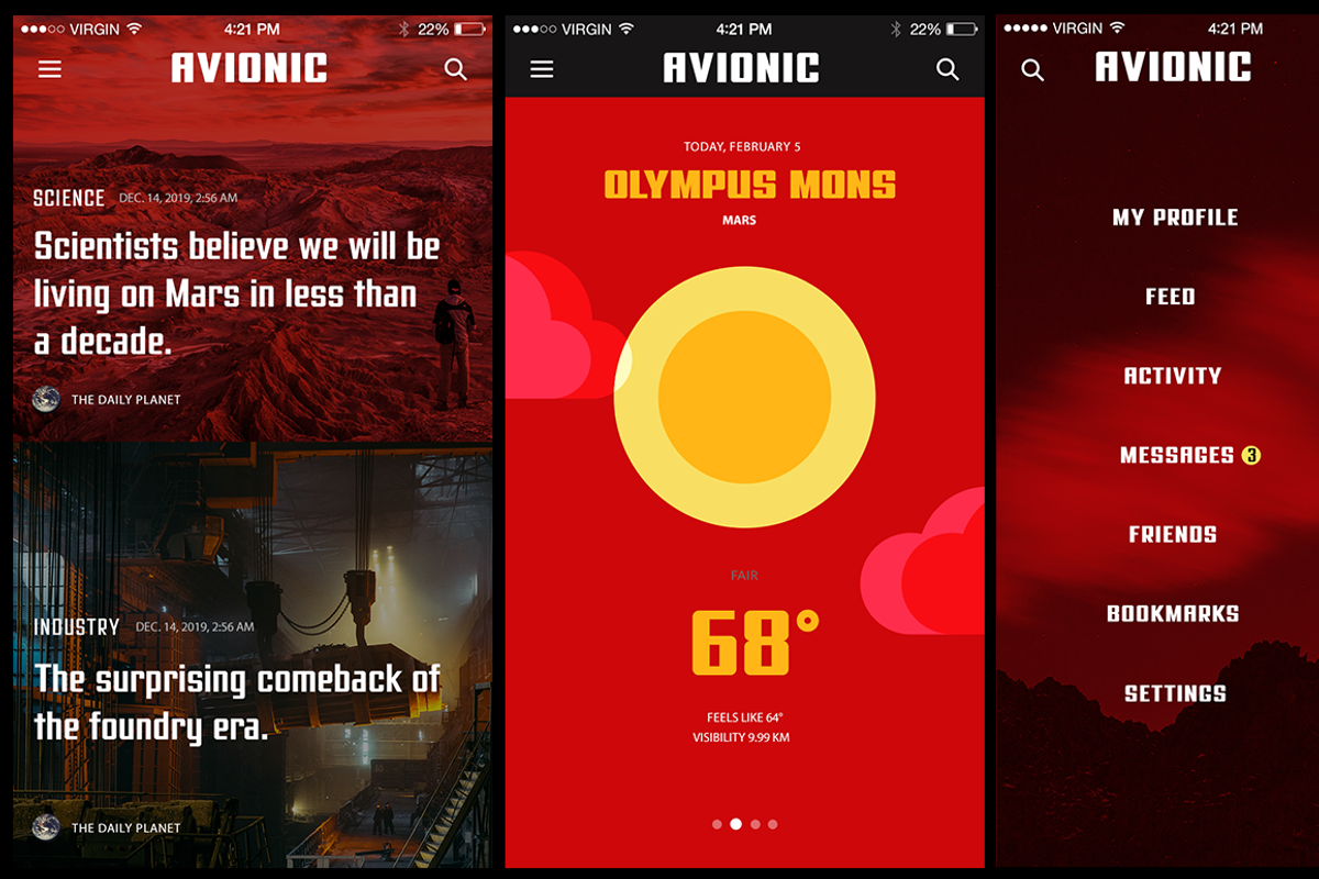 Avionic Condensed Family preview 2
