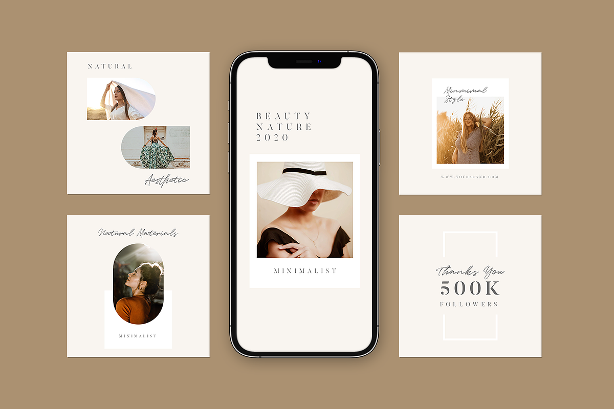 Neshyala Instagram Template, a Social Media Template by Creatchees.std (Photo 3 of 6)