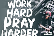 Dirty Brush Font, a Blackletter Font by Garisman Std (Thumbnail 2 of 11)