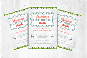 Christmas Gathering Flyer + FB Cover, a Flyer Template by Louis Twelve (Thumbnail 2 of 3)