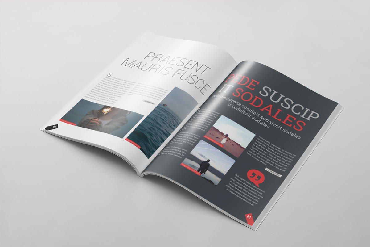 Magazine Template 50, a Magazine Template by pmvch (Photo 4 of 22)