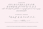 Wedding Season Script, a Script Font by Beck McCormick (Thumbnail 10 of 10)