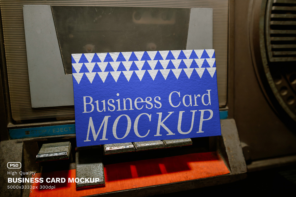 La Cafe Business Card Mockup - VOL, a Product Mockup by Simetrica Labs (Photo 2 of 3)