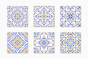 Mediterranean Style Tiles and Motifs, a Pattern Graphic by Vodoleyka (Thumbnail 2 of 16)