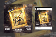 New Year Eve Flyer Template, a Flyer Template by Hotpin (Thumbnail 2 of 2)