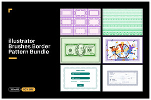 Illustrator Security Border Brush