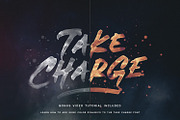 Take Charge - OpenType SVG Font, a Sans Serif Font by Greg Nicholls (Thumbnail 8 of 8)