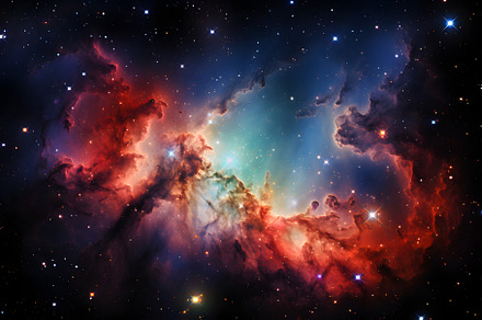 Beautiful cosmic nebula., a Nature Photo by Rov.7