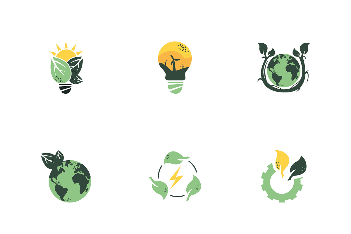 Eco Energy Icons Set preview 2
