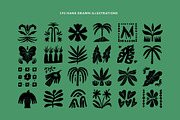 207 FOLK TROPICAL SHAPES AND BORDERS, a Decorative Illustration by Favete Art (Thumbnail 4 of 17)