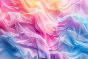 Background of abstract colorful waves, an Abstract Photo by AlyaAnd