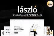 Laszlo - Creative WordPress Theme, a WordPress Template by treethemes (Thumbnail 1 of 4)