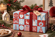 Modern Christmas Graphics & Cards, a Seasonal Illustration by lenlis (Thumbnail 7 of 11)