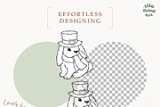 St. Patrick Animals Outline Bundle, a Seasonal Illustration by TitaLivingArt (Thumbnail 4 of 9)