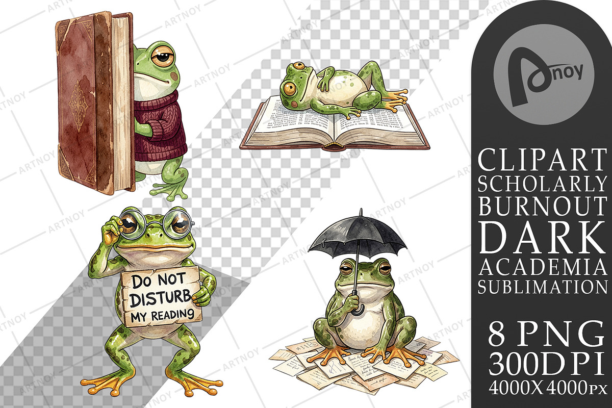 Dark Academia Sublimation, an Animal Illustration by Artnoy (Photo 14 of 18)