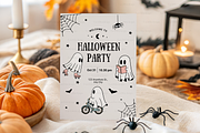Halloween Invitation Mockup, an Advertising Mockup by TatiMockup (Thumbnail 3 of 4)