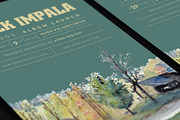 Hand Drawn Park Watercolor Flyer, a Flyer Template by ashenterprise (Thumbnail 3 of 5)