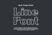 Glomer Dotejon - College Font, a Serif Font by QR Design Studio (Thumbnail 3 of 9)