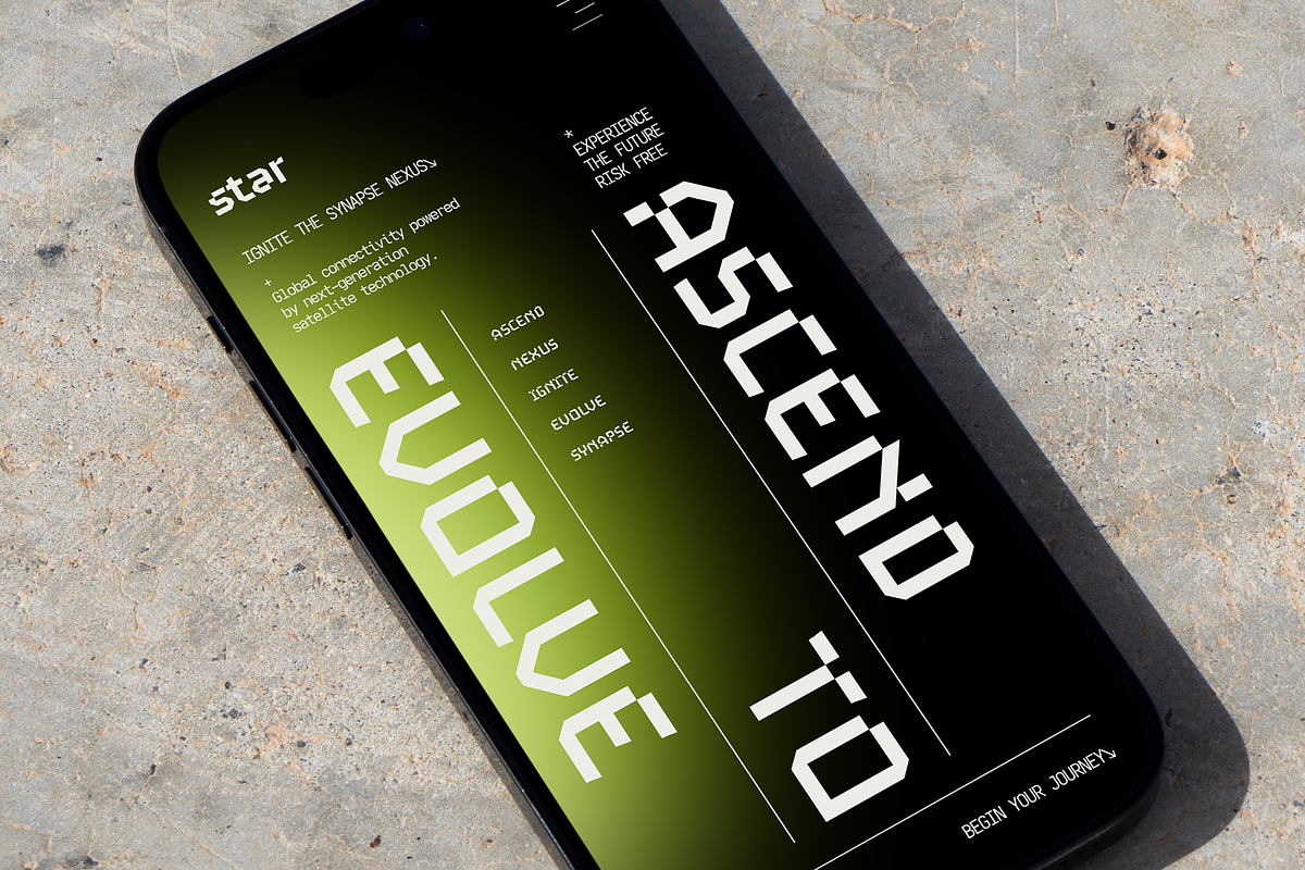 Xytrion - Modular Futuristic Sci-Fi, a Font by Indotype Foundry (Photo 10 of 10)