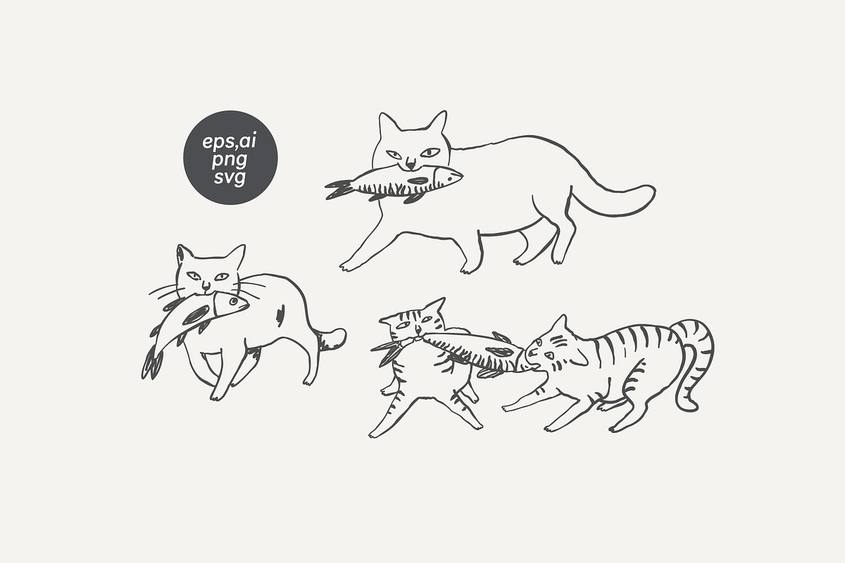 Vintage Coastal Sketches Bundle, an Outline Icon by Anastasiya Klempach (Photo 12 of 14)