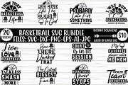 Basketball Svg Bundle, an Object Graphic by CrexoraLab (Thumbnail 1 of 4)