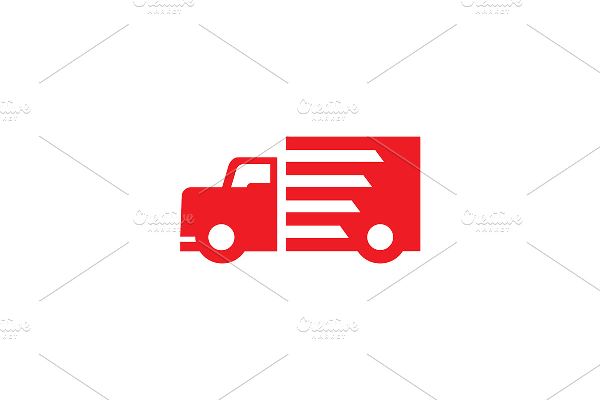 20 Logo Truck Templates Bundle, a Branding & Logo Template by Friendesigns (Photo 2 of 21)