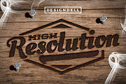 Wood Burn Photoshop Effects preview 2