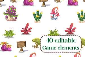Game background illustration AI+PNG, a Decorative Illustration by a.weirdo.anlien