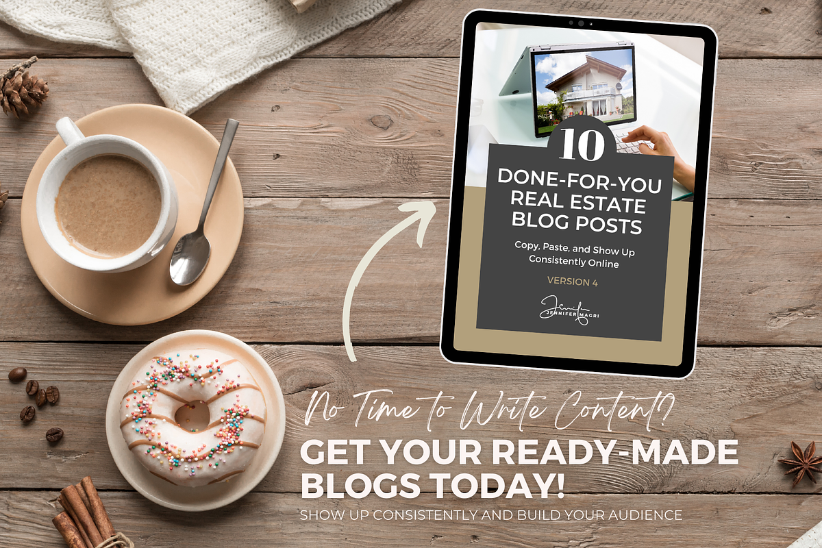 DONE FOR YOU REAL ESTATE BLOGS - 4, a Templates & Theme by Jennifer Magri Templates (Photo 8 of 8)