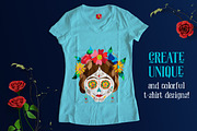 Day of the Dead - Skull Collection, a Graphic by Cienpies Design (Thumbnail 7 of 7)