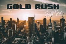 Gold Rush Font Trio