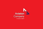 Aviation Company Logo, a Branding & Logo Template by Vitalliy (Thumbnail 2 of 2)