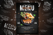 Modern Food Menu, a Flyer Template by Tokosatsu (Thumbnail 3 of 4)