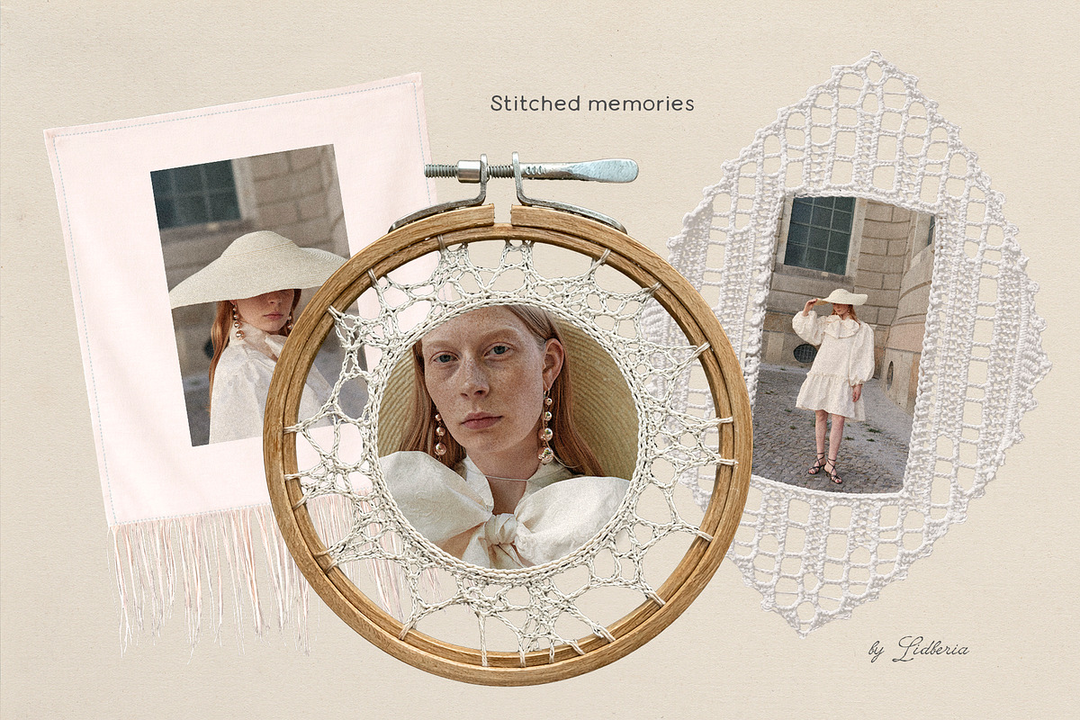 Held by Threads: Lace Crochet Frames, an Object Graphic by Lidberia (Photo 2 of 9)