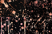 Rose Gold Paint Splatter Patterns, a Pattern Graphic by PrintablesByFranklyn (Thumbnail 4 of 6)