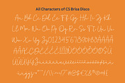 CS Brisa Disco, a Script Font by Craft Supply Co. (Thumbnail 8 of 8)
