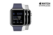 Best vector Apple Watch(full)+ BONUS, a Product Mockup by voin_Sveta (Thumbnail 7 of 7)