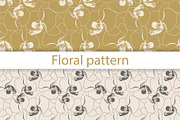 Orchid Flower Seamless Pattern, a Pattern Graphic by Plaid4You (Thumbnail 1 of 10)