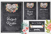 Massive Chalk Wedding Bundle 60% off, an Invitation Template by SkyvaraSupply (Thumbnail 5 of 12)