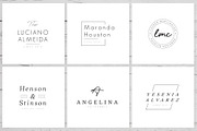 200 Minimal Premade Logo Bundle, a Branding & Logo Template by XpertgraphicD (Thumbnail 4 of 60)