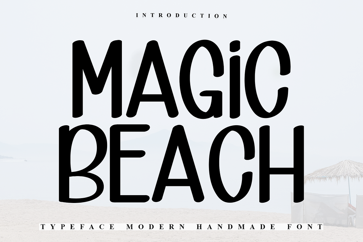 Magic Beach, a Font by InermediaSTUDIO (Photo 1 of 6)