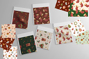 Watercolor Christmas Posters, an Illustration by KlymchukArtworks (Thumbnail 4 of 9)