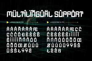 Xultrans - Techno Font