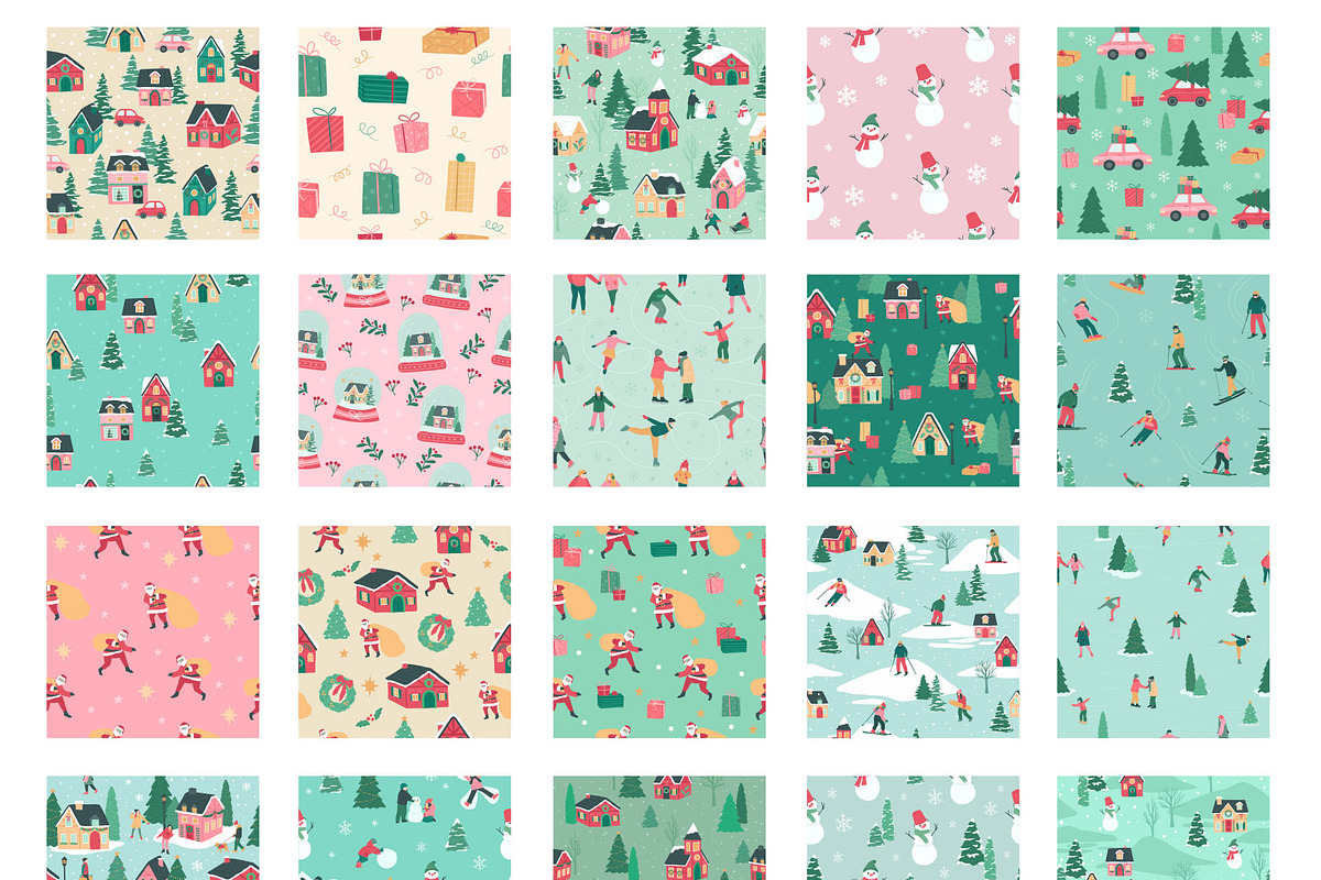 Winter Holiday Illustration, a Background Graphic by CreativeChristiana (Photo 11 of 12)