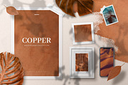 Copper Realistic Moodboard Mockups, a Product Mockup by AndrewPixel (Thumbnail 1 of 9)