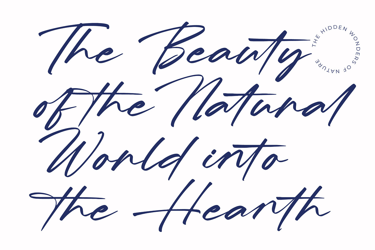 Reliska Bondes Modern Signature Font, a Script Font by Letterena Studios Script (Photo 6 of 20)