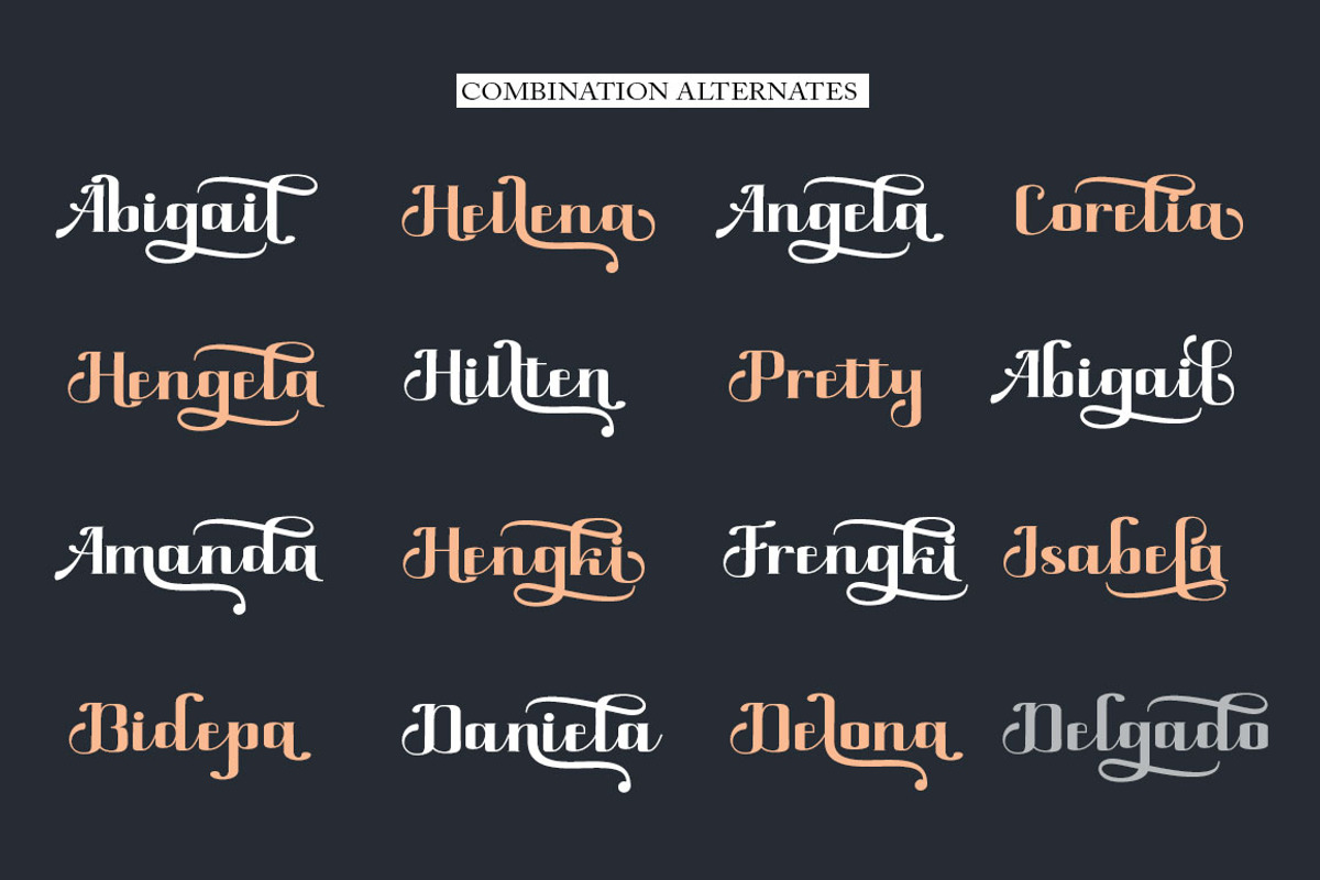Hengela Script, a Script Font by Has_rizal (Photo 6 of 11)