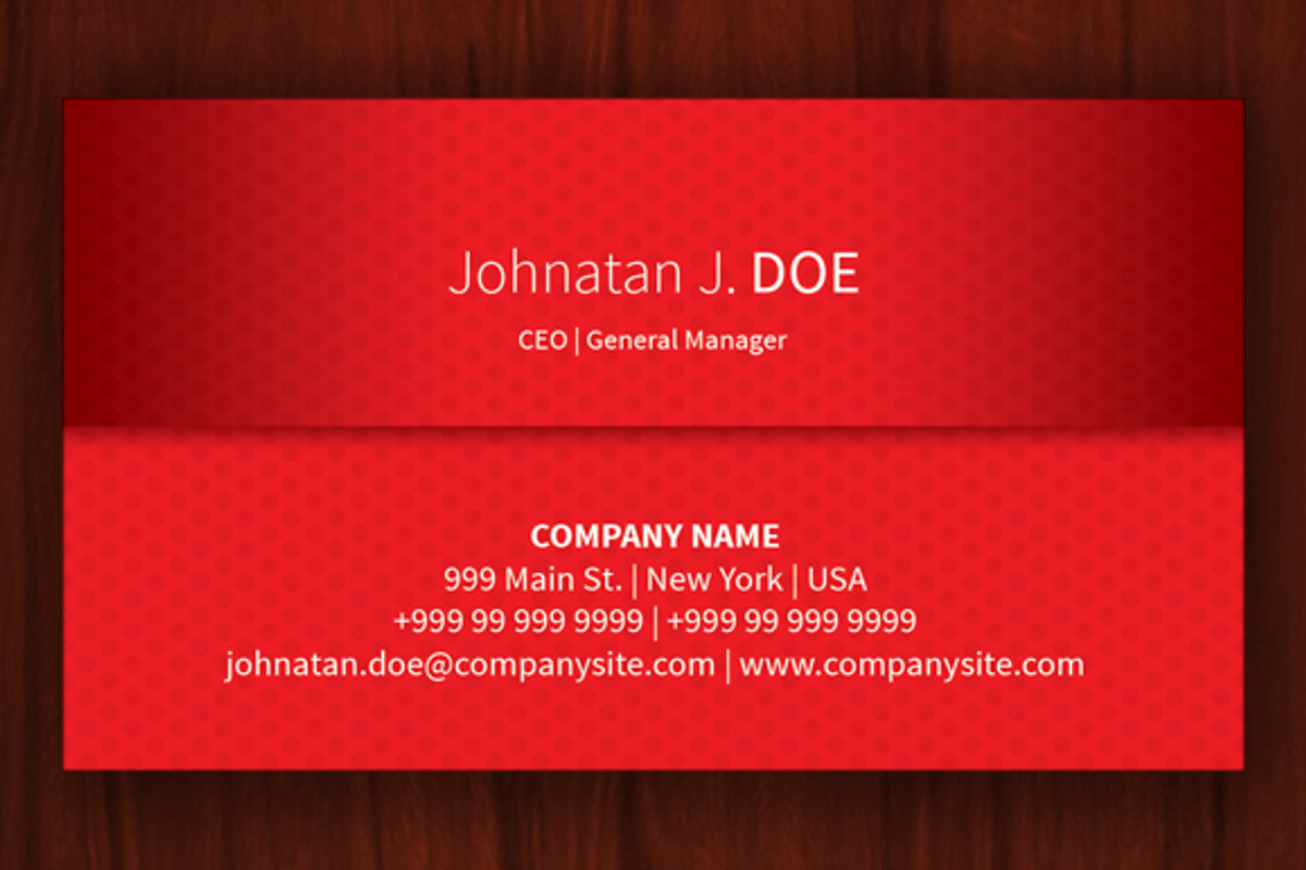 Business Card (01041402), a Business Card Template by GFXTemplate (Photo 2 of 5)