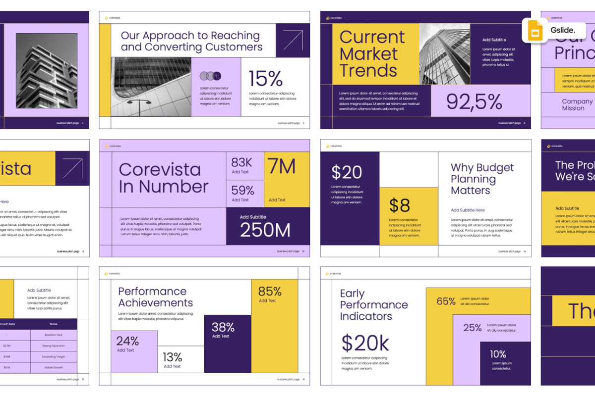 Business Pitch Google Slides, a Presentation Template by Loin Studio (Photo 1 of 4)